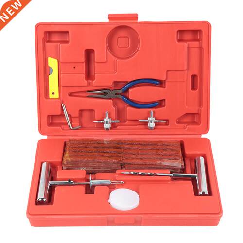 Tire Repair Kit For Car Truck Motorcycle Tractor Trailer Han