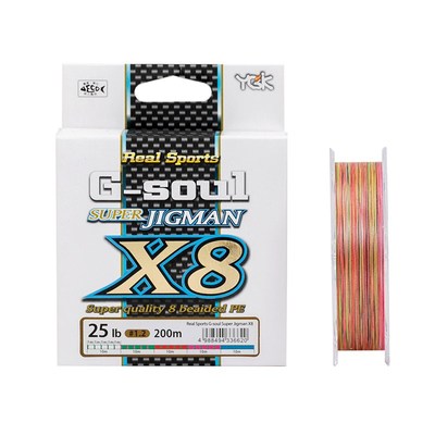 New arrival fishing line Japan original YGK G-SOUL X8 JIGMAN