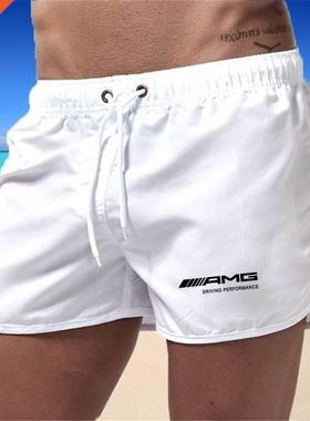 Summer Swimwear Men Swimsuit Swimming Trunks Boxer Short Bea