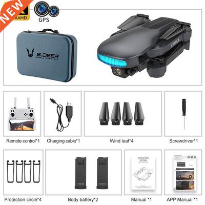 LU3 Drone 8k Profesional GPS Positioning Drone Brushless Mot