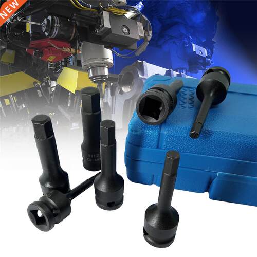 7pcs 3/8-inch Drive Chrome Molybdenum Steel Socket Bit Set H