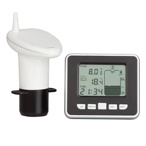Ultrasonic Water Tank Level Meter Temperature Sensor Low bat