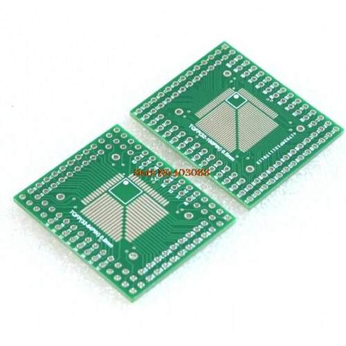 5Pcs QFP TQFP LQFP FQFP 2 44 64 80 100 LQF D Turn to DIP Ad