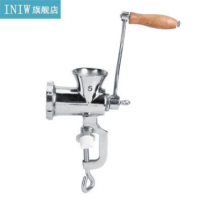 Stainless Steel Manual Spices Meat Grinder Mincer Grinding M