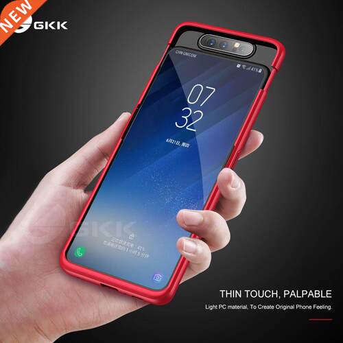*GKK Case for Samsung A80 Case 360 Full Protection With Temp