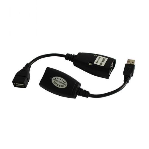 USB 45 Network Ethernet Lan Cable Extender 50M Signal Ampl