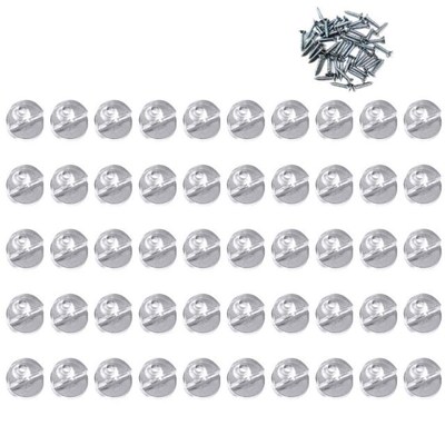 50Pcs Bathroom Mirror Hinger Fixed Accessories Advertising P