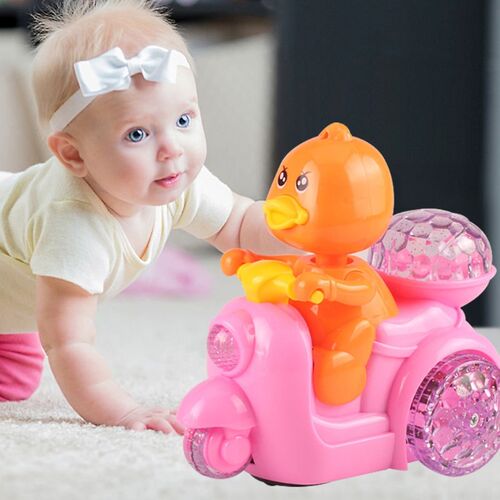 Stunt Car Electric Toy Duck/Mouse Tricycle Baby Educational