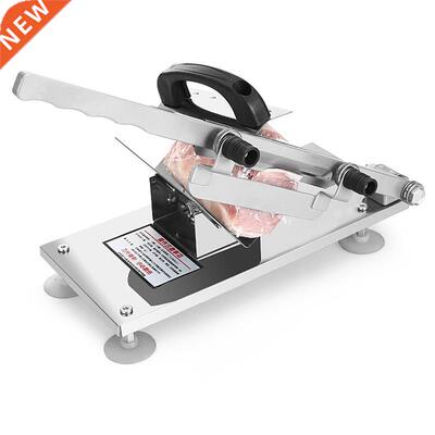 Household Manual Lamb Beef Slicer Frozen Meat Cutting Machin