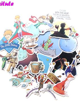 R262 23pcs/set Le Petit Prince Anime Cartoon er  Luggage