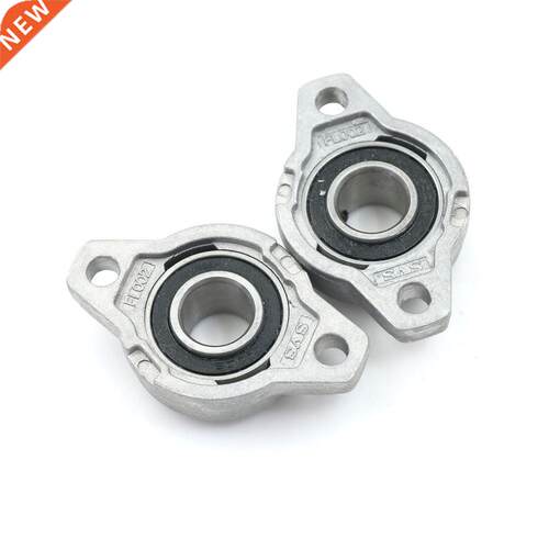 2PCS 15mm KFL002 FL002 Self Aligning PilBlock Flange Bearing