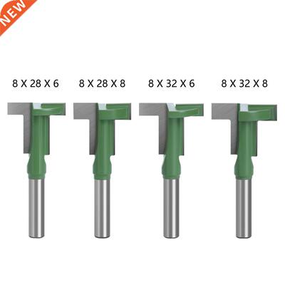 8mm Shank T-Slot Router it Straight Edge Slotting Milling C