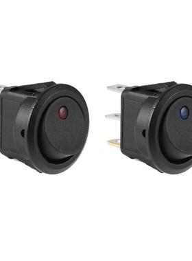 20A 12V  Pins Car Boat On Off Rocker Dot LED Light Rocker T