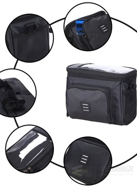 MTB Bicycle Cycling Insulated Front Bag Bike Handlebar Phone
