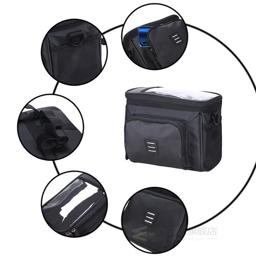 MTB Bicycle Cycling Insulated Front Bag Bike Handlebar Phone