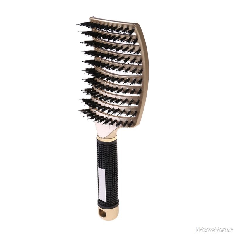 Salon Professional  Bristle  Nylon Hairbrush Scalp Massage