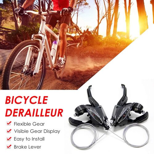 Bike Shifter ST-EF500 3x7 Speed Shift/Brake Lever Combo Set