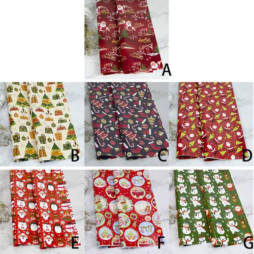 Christmas Craft Paper Wrapping Paper Gift Present Tree Santa