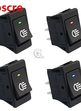 KCD4 Rocker Switch ON-OFF 2 Position 4 Pins LED 12V 35A auto
