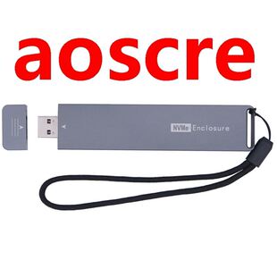 M2 SSD Case NVME Enclosure M.2 to USB TYPE-A 3.1 SSD Adapter