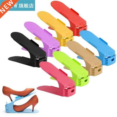 1PC Dust-proof Simple Storage Shoe Rack Double-layer Adjusta