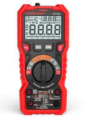 HABOTEST HT118A Digital Multimeter Auto Range Multi-meter 60