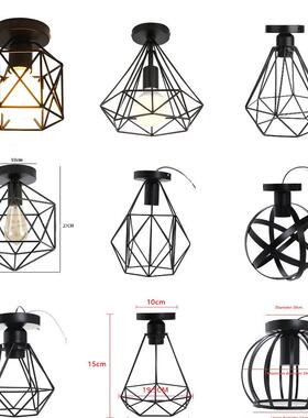 lampara techo Ceiling light E27 Metal Ceiling Lights Iron L
