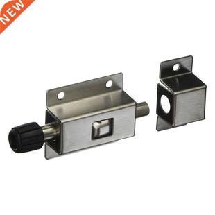 Spring Loaded Push Button 6 cm Gate Door Lock Trap