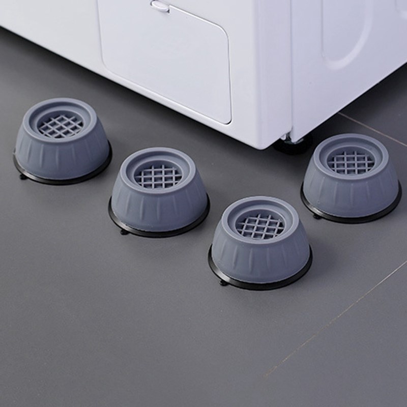 4Pcs Anti Slip Washing Machine Feet Mats Refrigerator Dryer