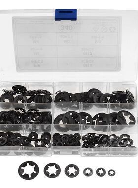 340PCS /BOX M3-M12 Internal Tooth Starlock Washers Quick Spe