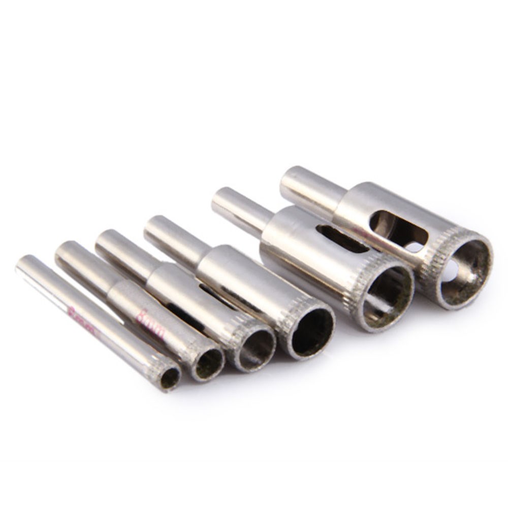 6mm8mm10mm12mm15mm16mm Diamond Glass Hole Saw Core Drill Bit