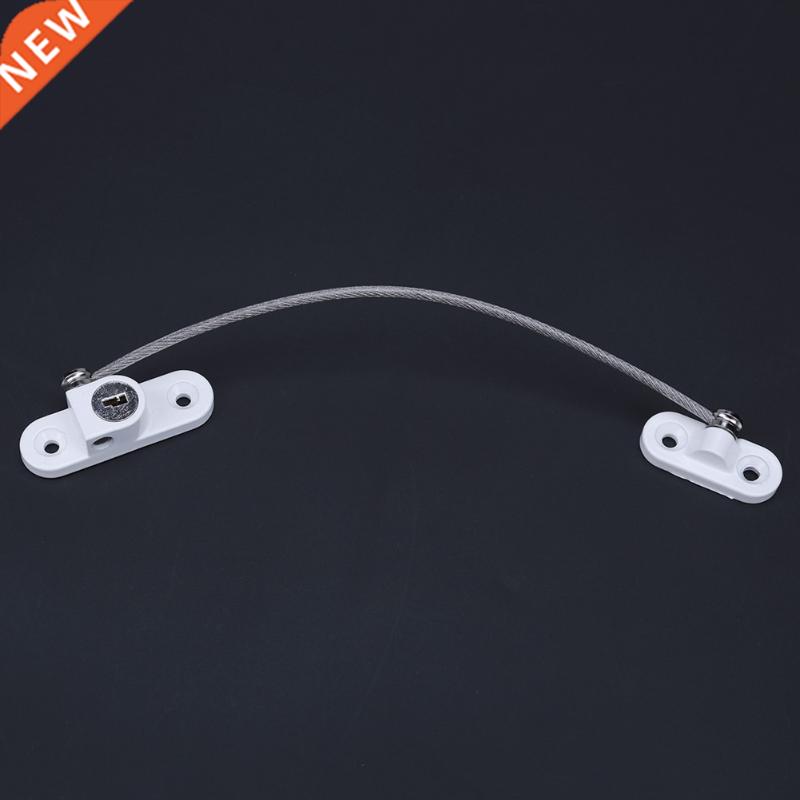 Lockable Window Security Cable Lock Door Safety Restrictor C