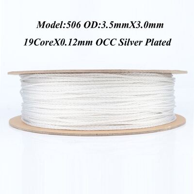 8Cores 6N OCC Copper Silver Plated Upgrade Wire Hifi Headph