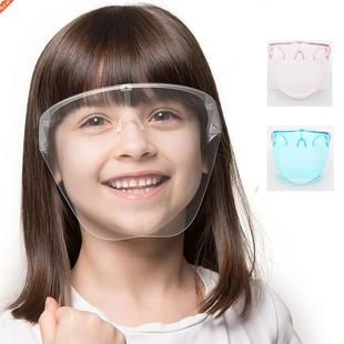 Kids Protective Mask Gradient Full Face Faceshield PC Goggle