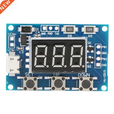 2 Channel PWM Frequency Duty Cycle Adjustable Rectangle Sign