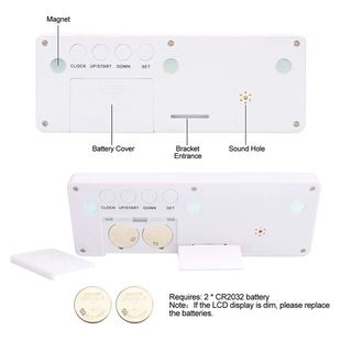 Big Digital Countdown Days Timer Clock - 999 Days Count Down