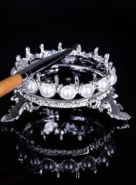 False Nail Art Plate Tips  Design Display Stand Golden R