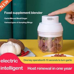 2 In 1 Electric Garlic Masher Multifunctional Food Supplemen