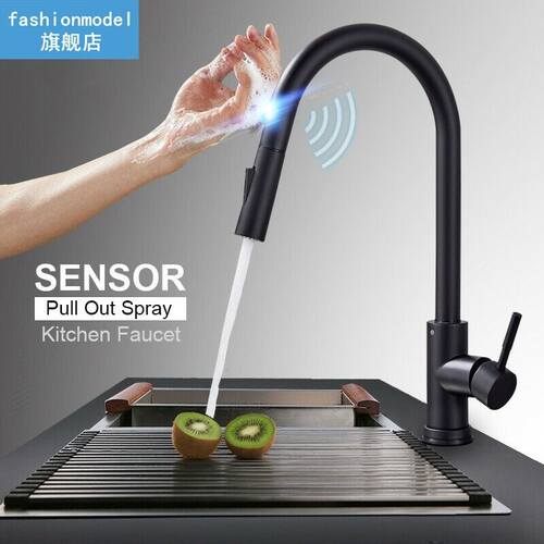Touch Sensor Kitchen Faucets Gold Pull Out Sensor Faucet Sta