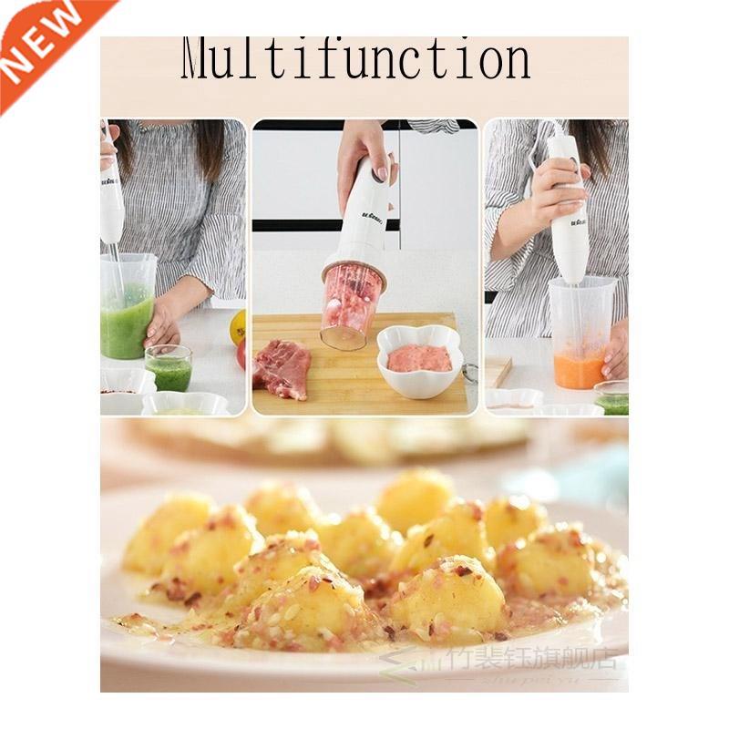 4-in-1 Stainless Steel Immersion Hand Blender Mixer Vegetab