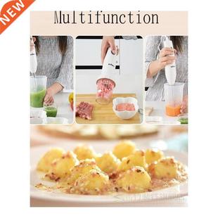 4-in-1 Stainless Steel Immersion Hand Blender Mixer Vegetab