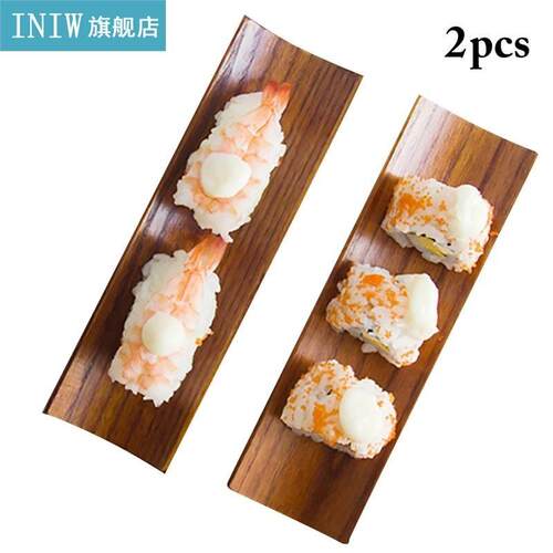 2Pcs/Set Dessert Plate Simple Multifunctional Snack