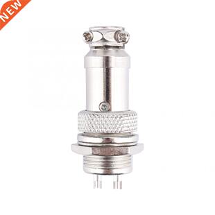 1set GX16 2Pns Male & Female Screw Type Electrcal Avaton