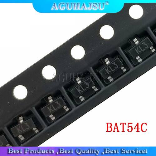 100S Schottky diode BAT54C SOT-23 KL3 diode BAT54 SURFACT MO