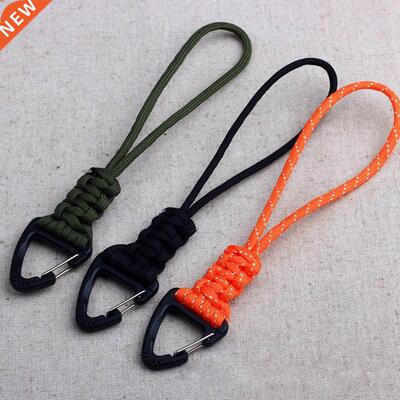 20/46cm nylon Paracord Keychain Knife Rope Camping Accessori