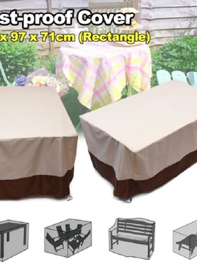 Outdoor Furniture Dustproof Cover Rectangle Waterproof Oxfor