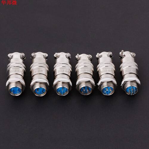 1 Set 2/3/4//5/6/7 Pin 12mm XS12 Aviation Connector Air Plug