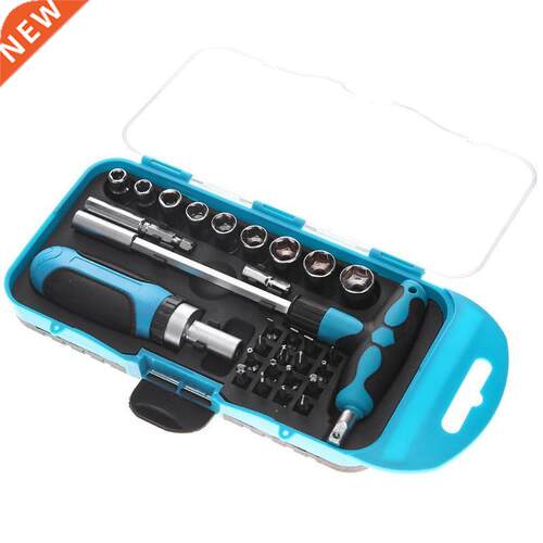 29pcs T Type Handle Hexagon Spanner Wrench Ratchet Tool Kit