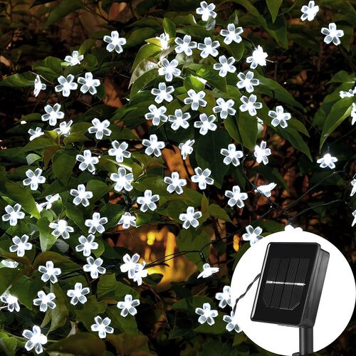 7M SOLar String ChriStMaS LightS OutDOOr 23 ft 50 LED 3MODE
