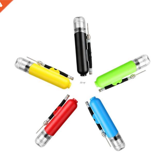 Plastic Inflatable Ball Hand Air Pump With 3 Needles 2 Nol